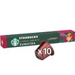 Pack de 10 capsules Starbucks by Nespresso Sumatra
