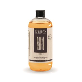 Recharge de parfum pour bouquet Esteban Cèdre 500 ml