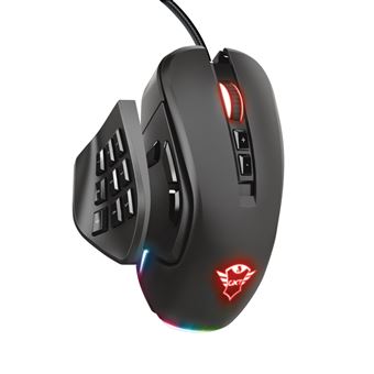 Souris de jeu personnalisable Trust Morfix Noir