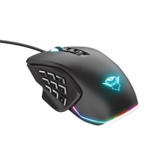 Souris de jeu personnalisable Trust Morfix Noir