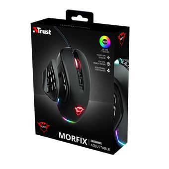 Souris de jeu personnalisable Trust Morfix Noir