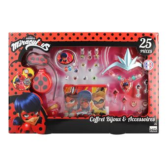 Coffret bijoux Miraculous Ladybug 25 pièces - 1