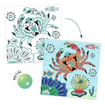 Jeu créatif Djeco Sous la mer