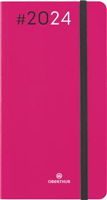 Agenda civil semainier poche Oberthur 16 FSC Flex Fuchsia