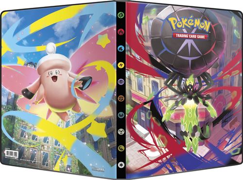 Pokemon Ultra Pro Portfolio Forêt Givrée – Classeur A4 180 Cartes, Collectionneur, Cadeau Fan Dès 6 Ans