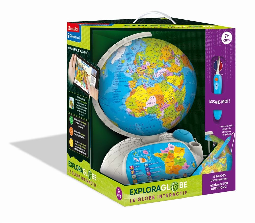 Globes pour Enfants, Globe Terrestre Interactif pour Enfants - Globe De 9,8  Pouces du Monde Parfait pour Les Enfants, Les [332] - Cdiscount Jeux -  Jouets