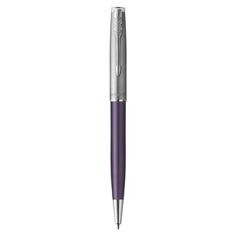 PARKER Sonnet Essentiel Stylo bille, Violet, Recharge noire pointe moyenne, Coffret cadeau