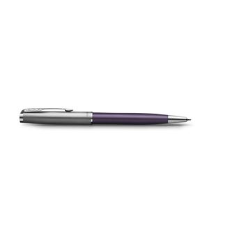 PARKER Sonnet Essentiel Stylo bille, Violet, Recharge noire pointe moyenne, Coffret cadeau