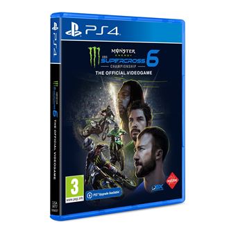 Monster Energy Supercross 6 The Official Videogame PS4