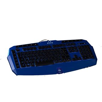 Clavier Gaming filaire Konix Edition FFF Bleu