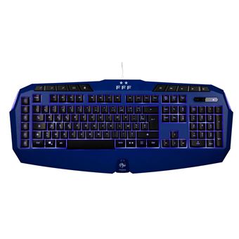 Clavier Gaming filaire Konix Edition FFF Bleu