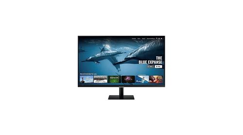 Samsung S32AM700UR - M70A Series - LED-monitor - Smart - 32 - 3840 x 2160 4K @ 60 Hz - VA - 250 cd/m² - 3000:1 - HDR10 - 8 ms - 2xHDMI, USB-C - luidsprekers - zwart