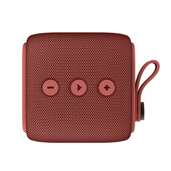 Fresh 'n Rebel Rockbox Bold S - Haut-parleur - pour utilisation mobile - sans fil - Bluetooth - Rouge soyeux