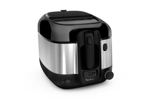 Friteuse Moulinex Super Uno 2,2 L 1800 W Noir et Argent
