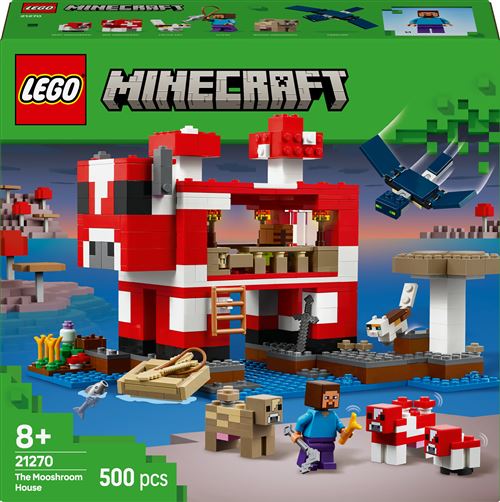 LEGO® Minecraft® 21270 La maison des Champimeuhs - Lego Minecraft