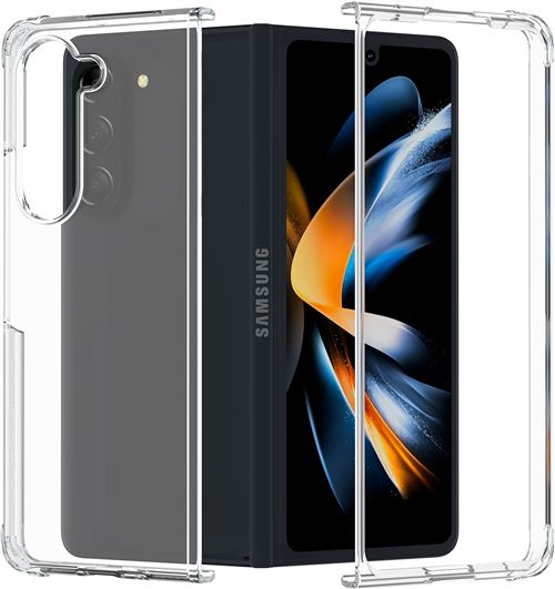 Coque renforcée Duo Force Case pour Samsung Galaxy Z Fold 5 Transparent