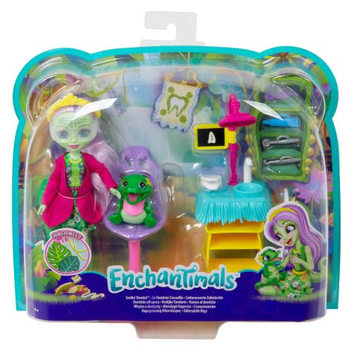 Poupée Le dentiste crocodile Enchantimals