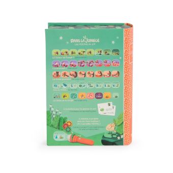 Lampe à histoires livre Moulin Roty Dans la jungle