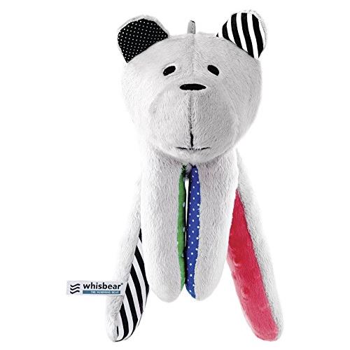 Ourson apaisant avec détecteur de pleurs Whisbear Rouge