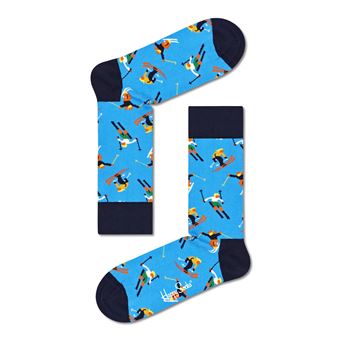 Chaussettes hautes et mi-bas Happy Socks Skiing Taille 41-46