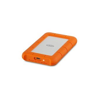 LaCie Rugged USB-C STFR5000800 - Vaste schijf - 5 TB - extern (draagbaar) - USB 3.1 Gen 1 (USB-C aansluiting) - met 2 jaar gegevensherstelabonnement