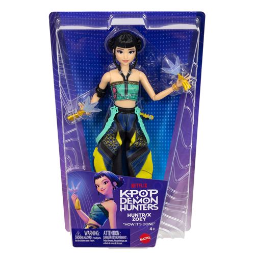 Mattel KPop Demon Hunters Poupée Zoey How It' Done de HUNTRX - vue 1