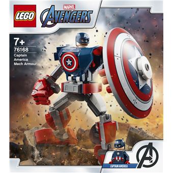 LEGO® Marvel Avengers 76168 L'armure robot de Captain America