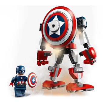 LEGO® Marvel Avengers 76168 L'armure robot de Captain America