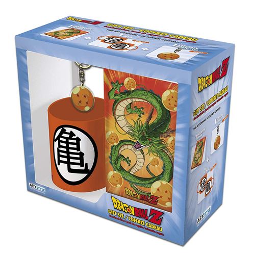 Coffret cadeau ABYstyle Mug 320 ml, Keyring et Cahier Dragon Ball