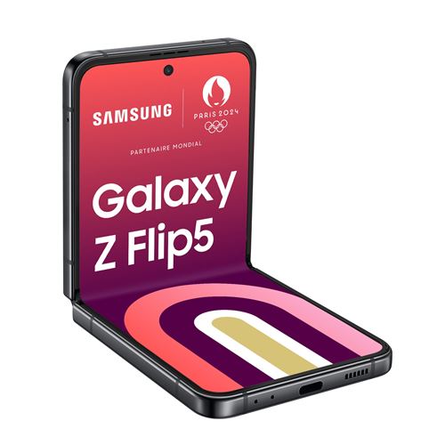 Smartphone Samsung Galaxy Z Flip5 6,7 Nano SIM 5G 256 Go Graphite