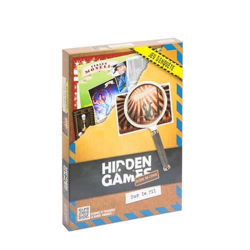 Jeu d'enquête Hidden Games Affaire N°4 Sur le fil - Hidden Games