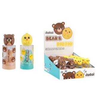 Taille-crayons Itotal Ours Poussins Modèle aléatoire