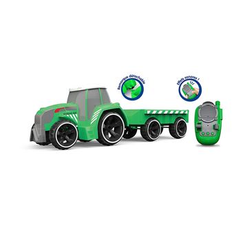 Tracteur radiocommand?� Ouaps Vert avec remorque - Camion - Achat & prix | fnac