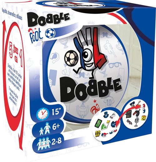 Jeux d’ambiance Dobble Foot FFF Asmodee
