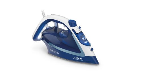 Calor Easygliss Plus FV5750C0 - Stoomstrijkijzer - zoolplaat: Durilium Airglide - 2700 W - blauw/wit