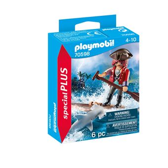 Playmobil Special Plus 70598 Un pirate avec un radeau