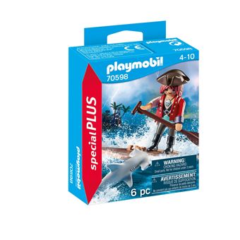 Playmobil Special Plus 70598 Un pirate avec un radeau - 1