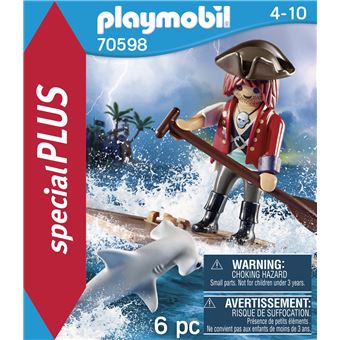 Playmobil Special Plus 70598 Un pirate avec un radeau