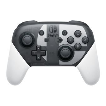 Manette Nintendo Switch Pro Edition Super Smash Bros ULTIMATE Edition gris  et blanc - Manette - Achat & prix