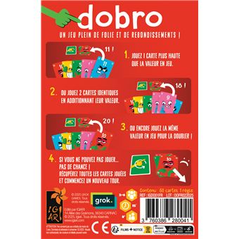 Asmodee - Dobro - Jeu de carte
