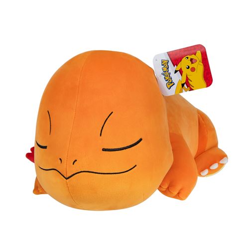 Peluche Pokémon Sleeping Salamèche – 45 cm, PKW3883pokemon