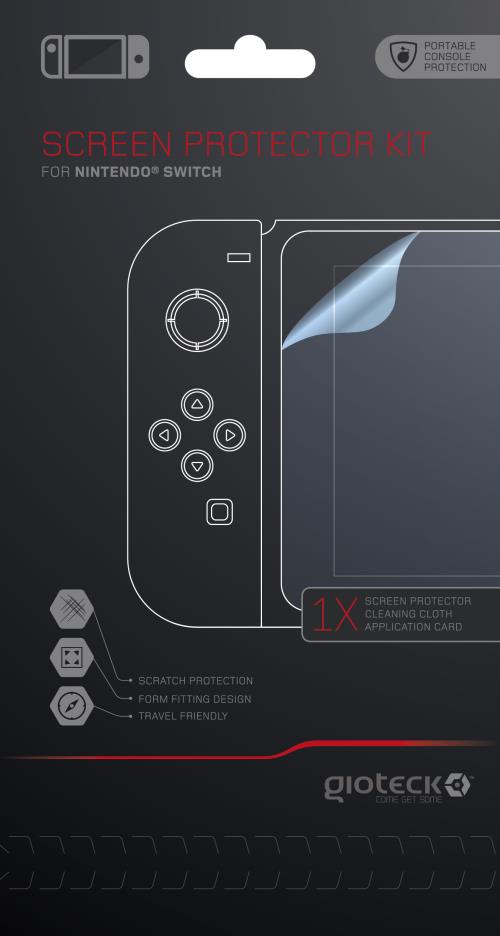 Protection d'écran Gioteck pour Nintendo Switch