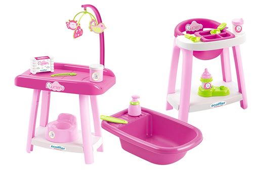 Playset Ecoiffier 3 en 1 Nursery