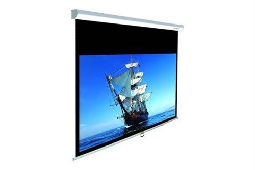 Lumene Capitol HD 200C - Projectiescherm - aan het plafond monteerbaar, monteerbaar aan muur - 92 (234 cm) - 16:9 - Mat wit - gelakt wit