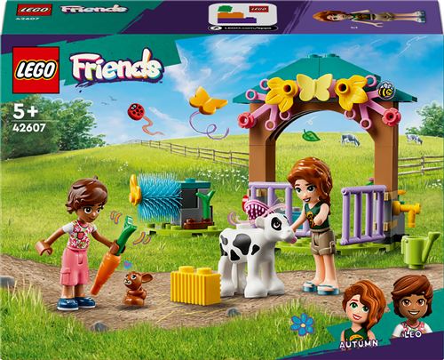 LEGO® Friends 42607 L’étable du veau d’Autumn