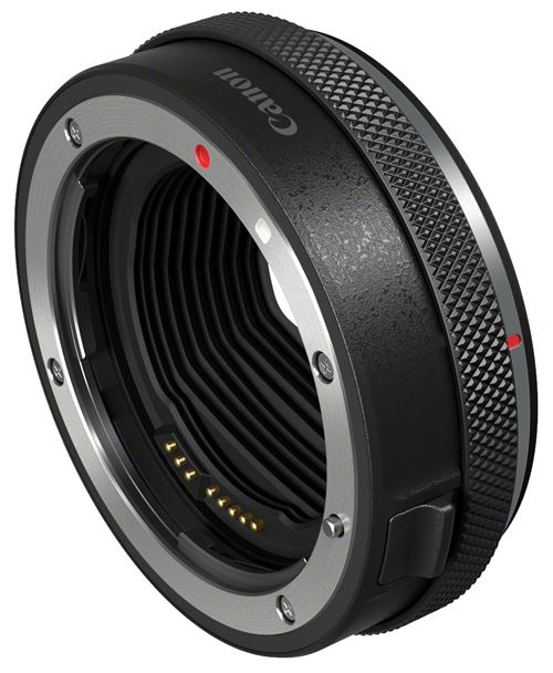 Bague d'adaptation Canon pour objectif EF et EF-S avec Bague de contrôle sur boitier EOS R - État correct Canon sur Fnac