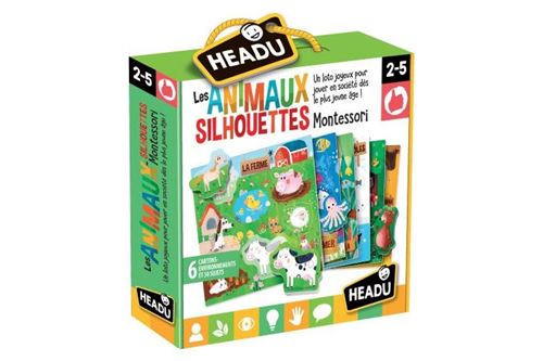 Headu Jeu De Société Les Animaux Silhouettes