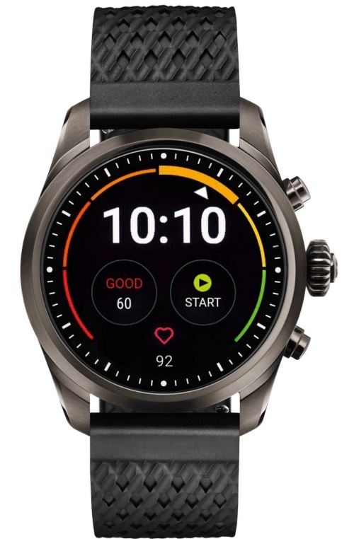 Montre connectée sport Montblanc Summit 2 Titane et Caoutchouc - État correct Montblanc sur Fnac