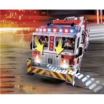 Playmobil 70935 Camion de pompiers avec échelle