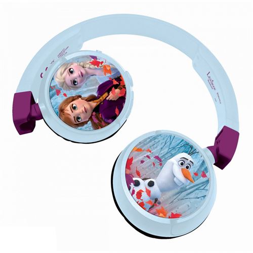 Casque Bluetooth® Lexibook Filaire pliable Disney Frozen La Reine des Neiges 2